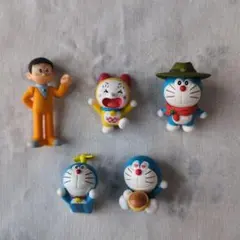 ドラエモン　チョコエッグ　バスボール　フィギュア5体セット