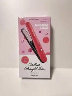 コードレス ストレートアイロン コイズミ ピンク