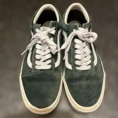 VANS オールドスクール スエード ダークグリーンのサムネイル