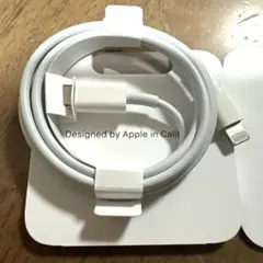 iPhone 正規品 Lightningケーブル タイプＣ 新品