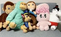 ごリラックス BIGぬいぐるみ ラウンドワン限定 ✳︎3種セット