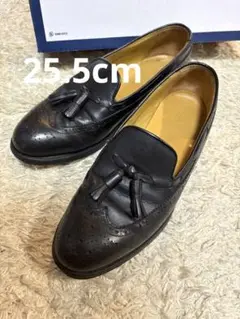 【美品】リーガル　ローファー　タッセル　23cm W143 ウイングチップ　黒 美品】リーガル ローファー タッセル 23cm W143 ウイングチップ