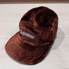 【美品】Supreme ベルベットキャップ
