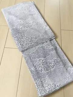 身丈157 未使用？ かわいい紫の小花 洗える