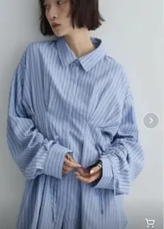 ドロストシャーリングウエストタックシャツ　Anriettmusee