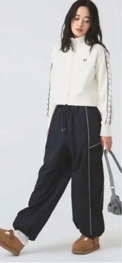 切り替えパイピングパンツ　RAY BEAMS