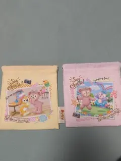 東京ディズニーシー ダッフィー＆フレンズ 巾着2枚セット