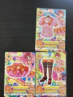 アイカツカード サンライズ サンシャイン サンセット ワンピース