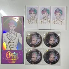 ジョー力一 6周年 特典 チケット風カード チェキ 妖怪万化 缶バッジ