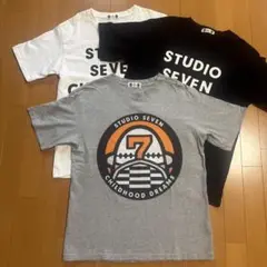 GU × studio sevenコラボTシャツ　Sサイズ3枚