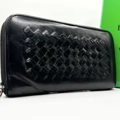 極美品✨ボッテガヴェネタ 長財布 クロコ イントレチャート BOTTEGA VENETA ボッテガヴェネタ 長財布 イントレチャート 財布