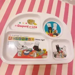 リサとガスパール　お子様プレート