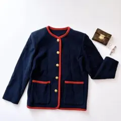 【美品】MEGREGOR マックレガー　ヴィンテージ　ノーカラー　ジャケット　M