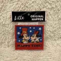 【非売品】Disney ディズニー ミッキー ミニー レトロデザイン ワッペン