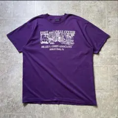 90s USA製　FOOT Center　ビンテージTシャツ　シングルステッチ