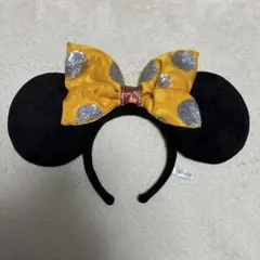 東京ディズニーリゾート　30周年　ミニー　リボン　スパンコール　カチューシャ