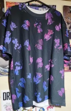NieR 新品未使用品　半袖総柄Tシャツ XLサイズ