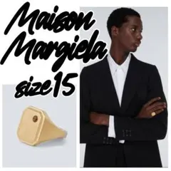 Maison margiela メゾンマルジェラ シグネットリング ターコイズ