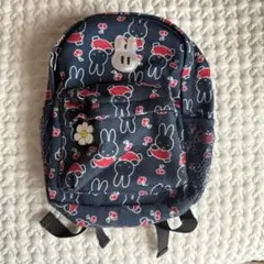ミッフィー　ネイビーリュック　子供　美品　新品