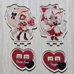 ハズビンホテル アニメイトカフェ限定 ミニアクスタ2点