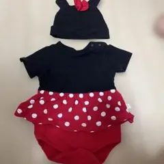 ミニーちゃん　ロンパース
