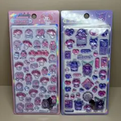 正規品　サンリオ　クロミ　マイメロ　ぷくぷくシール　ドロップシール　2枚