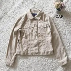 ギャップ ベージュ ジャケット ブルゾン XS コーデュロイ GAP