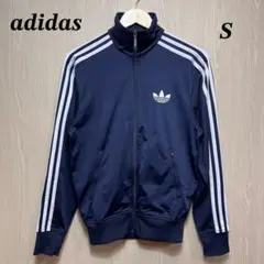 アディダスオリジナルス　トラックジャケット　S ネイビー　ファイヤーバード　刺繍