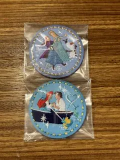 ディズニー　刺繍缶バッジ