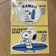 スヌーピー サーフショップ ステッカーセット