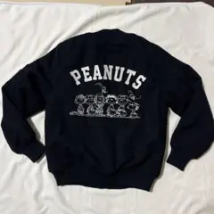 最終値下げ　PEANUTS スヌーピー　MA-1 中綿　ブラック　130cm