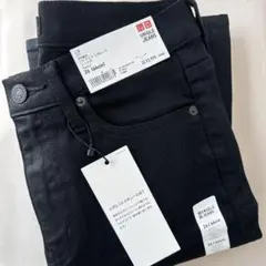 ユニクロ　ハイライズシガレットジーンズ　26 ブラック　未使用レディース