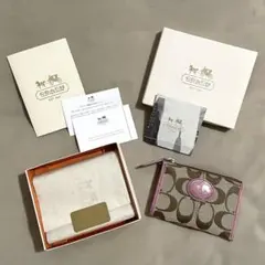 ＊新品＊COACH コインケース ピンク ギフトラッピング