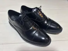 2回使用 極美品 銀座かねまつ レースアップシューズ 23cm 本革 