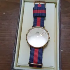 Daniel Wellington 腕時計 ネイビー レッドのサムネイル