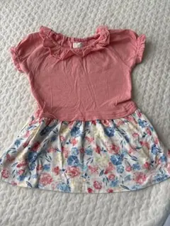 ⑮ お好きな子ども服2枚で600円！ Combi mini花柄ワンピース