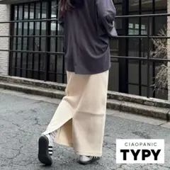 CIAOPANIC TYPY チャオパニックティピー リブスカート アイボリーSのサムネイル