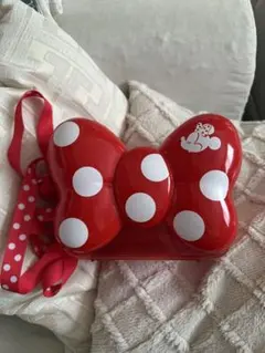 ディズニー ミニー リボン 赤 ポップコーンバケット