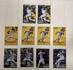 【プロ野球チップスカード 2025 第1弾】阪神タイガース　10枚セット