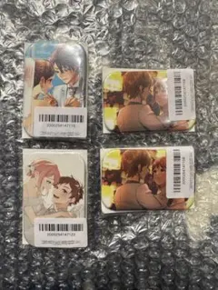 HoneyWorks オンラインくじ C賞 スクエア缶バッジ 瀬戸口優 榎本夏樹