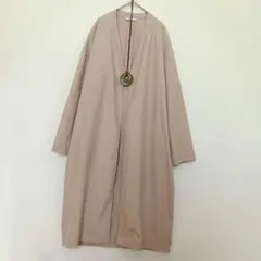 即購入可★ジャーナルスタンダードレリューム　ノーカラーコート　スプリング　羽織り