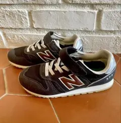 New Balance YV373 RS2 ブラック黒 スニーカー 22cm