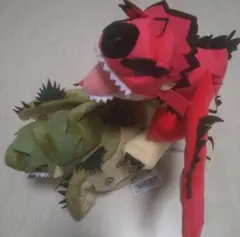 う*ぎ様 モンスターハンター デフォルメ BIG ぬいぐるみ リオレウス リオレ