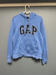 GAP ジップパーカー ライトブルー Y2K 00s 円堂守　希少