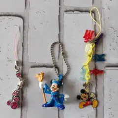⭐ディズニーストラップ　3点セット