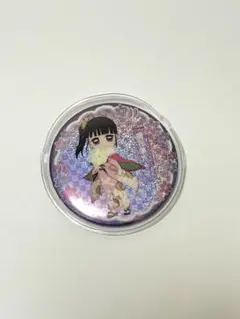 鬼滅の刃　ニジゲンノモリ　缶バッジ　栗花落カナヲ