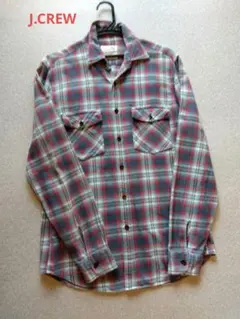 ★ジェイクルー★J.CREW★ネルシャツ★中厚手★赤