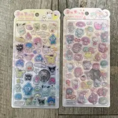 【正規品】 うるちゅるポップシール サンリオキャラクターズ 2枚セット
