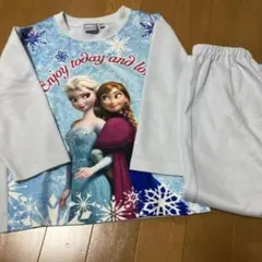 ディズニープリンセス　アナ雪　冬用パジャマ　110サイズ　使用感あり