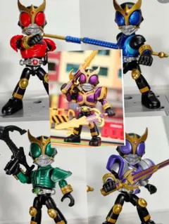 BLOKEES布鲁可　仮面ライダークウガ　マイティ　ドラゴン　ペガサス　5セット